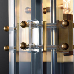 Bonnie Faceted Crystal Sconce