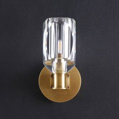 Constantine Crystal Sconce Brass