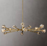 Belle De Crystal Ball Round Chandelier 60