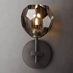 Belle De Crystal Ball Wall Sconce