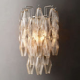 Murano Clear Glass Sconce