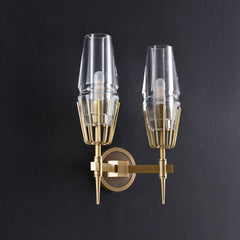 Delia Crystal Double Sconce