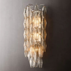 Murano Clear Glass Sconce