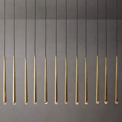 Artemis Linear Tapered Tubular Chandelier