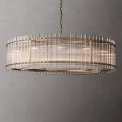 Marcia Glass Round Chandelier D60