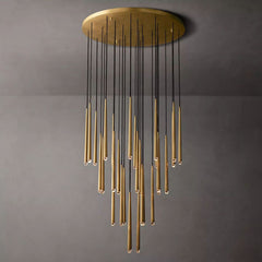 Artemis Round Tapered Tubular Chandelier 48