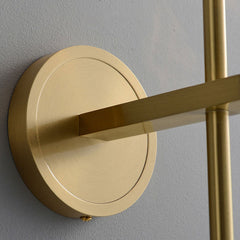 Aurelia Modern Faceted Crystal Grand Sconce