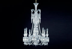 Traditional French Lead Crystal Chandelier