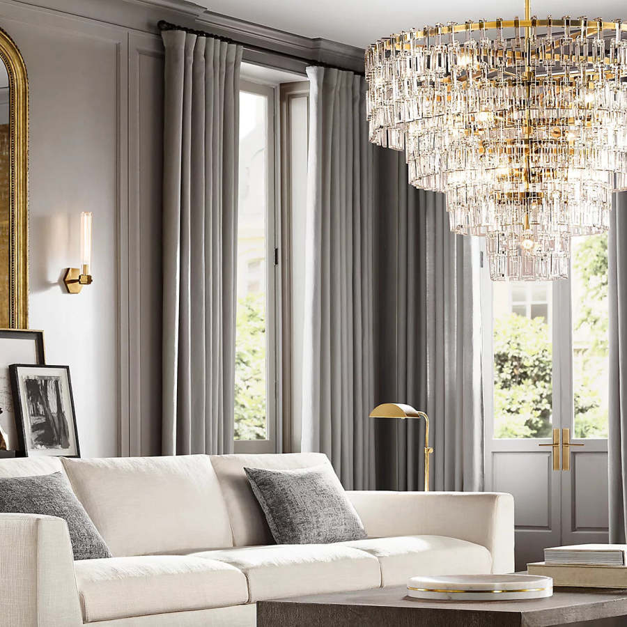 Marignan Five-Tier Round Chandelier 60