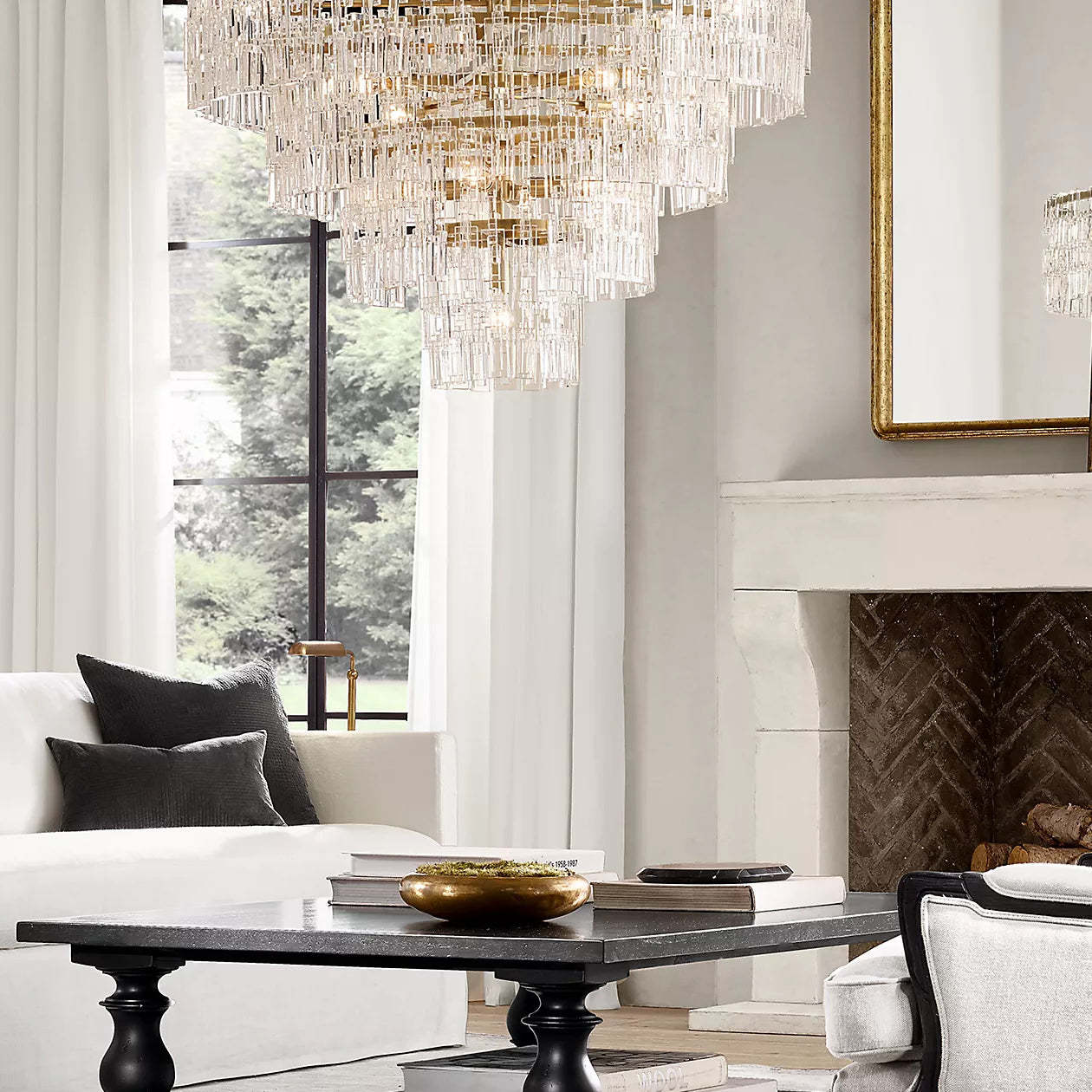 Marignan Five-Tier Round Chandelier 60
