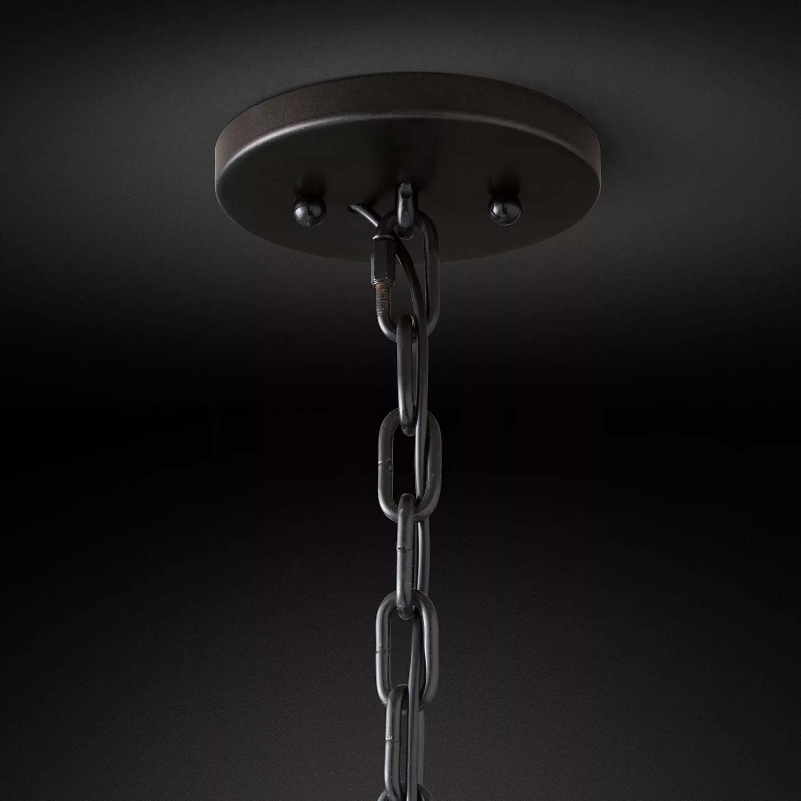 Faceted Crystal Glass Round Chandelier D22