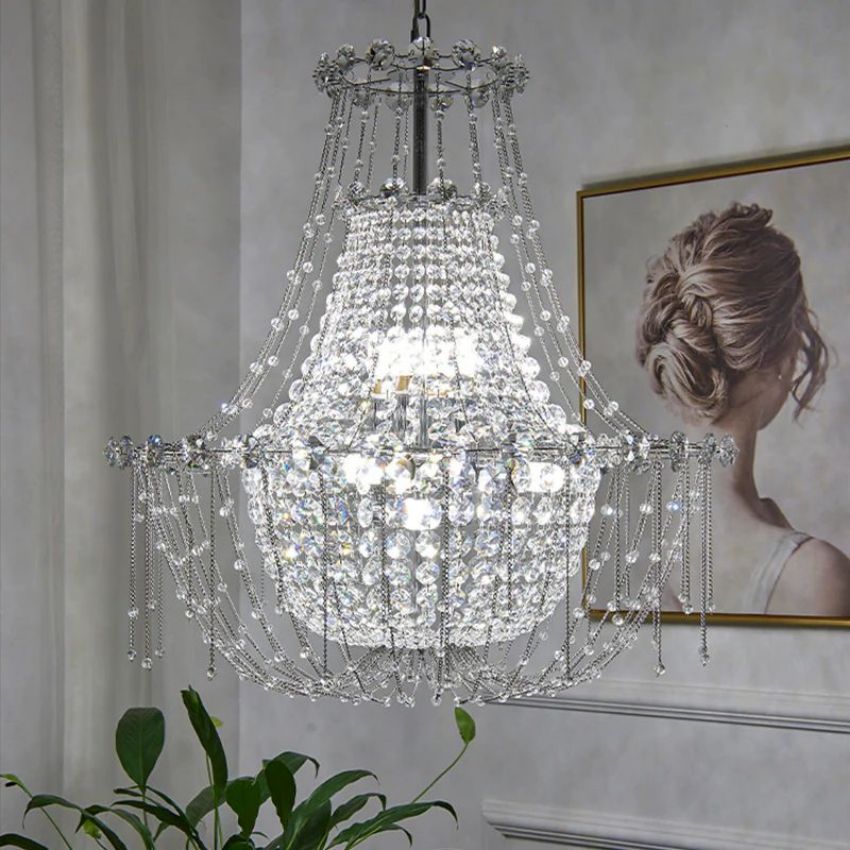 Luxury Empire Crystal Chandelier