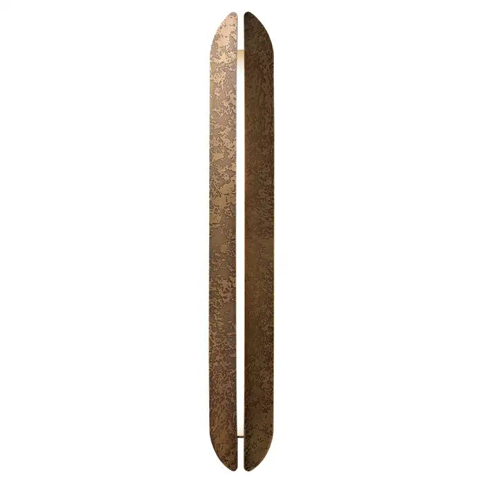 DeCastelli AARE Large LED Wall Light in H8 Brass by Alexander Purcell Rodrigues