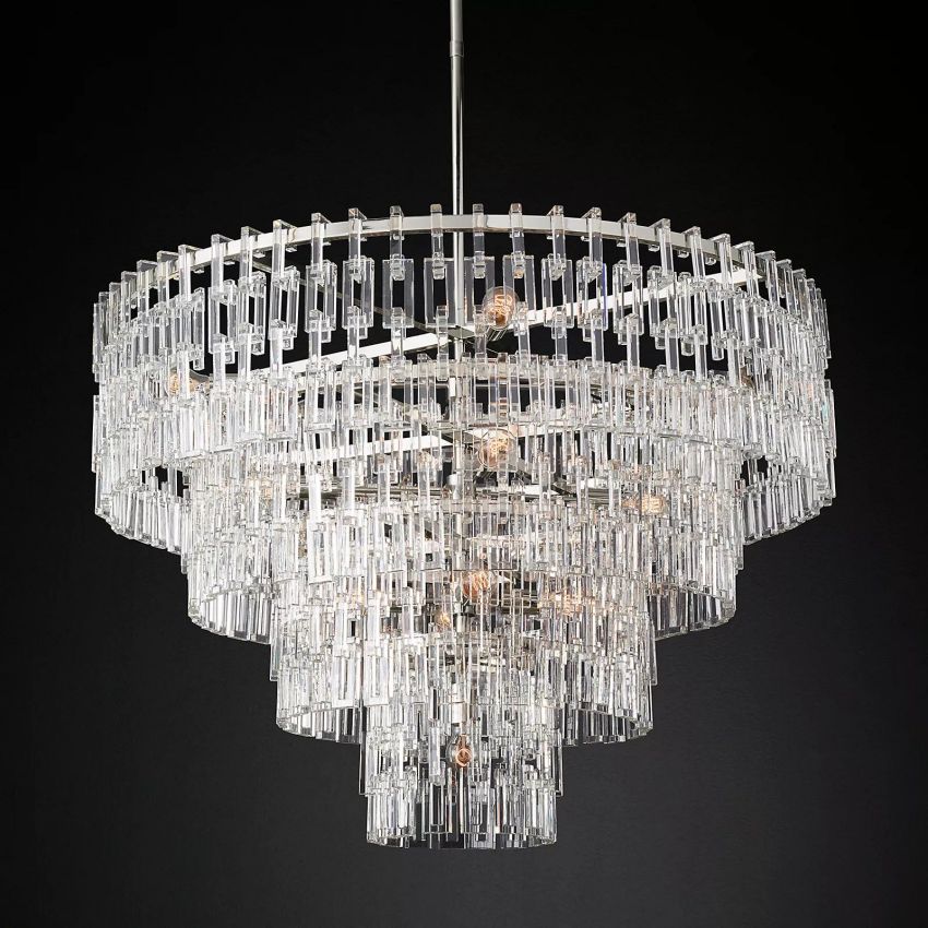 Marignan Four-Tier Round Chandelier 48