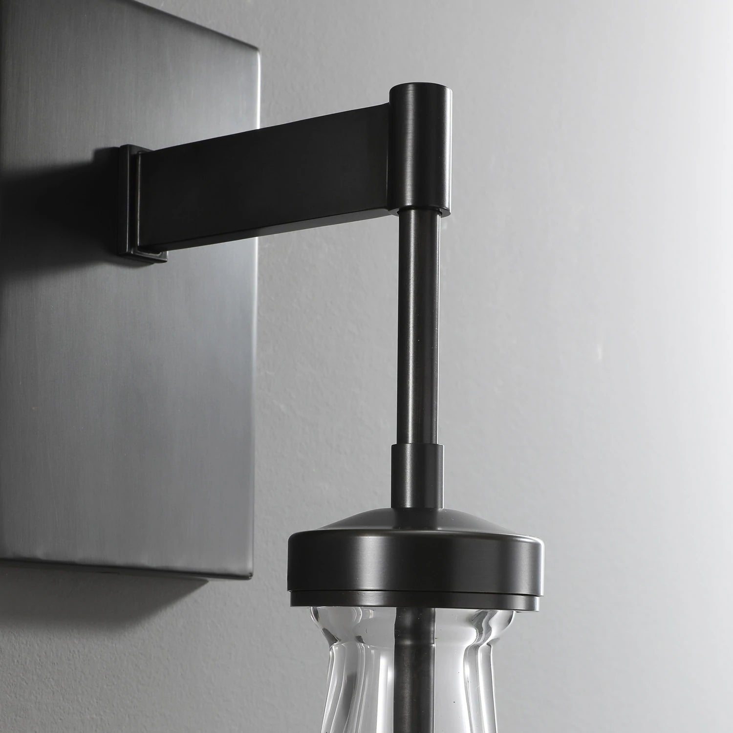 Raindrop Sconce MattBlack
