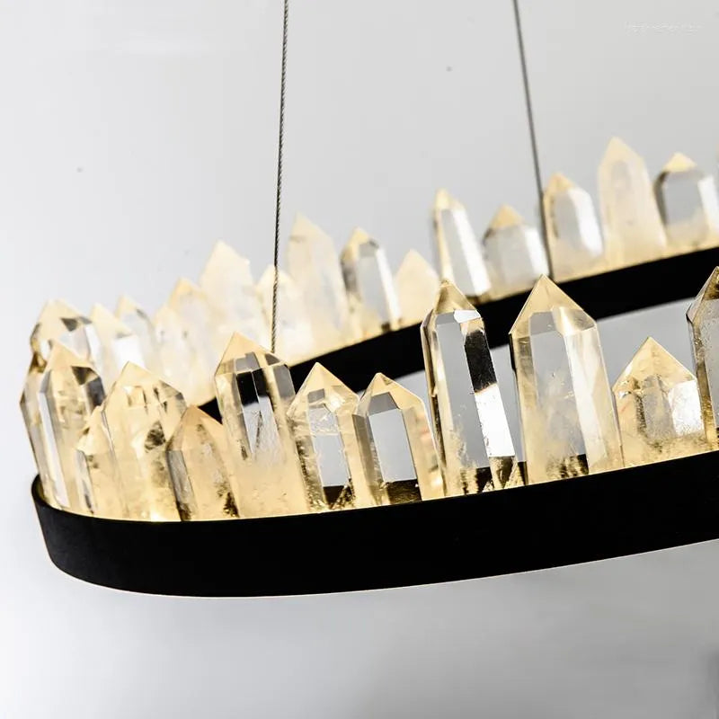 Letitia Crystal Ring Chandelier