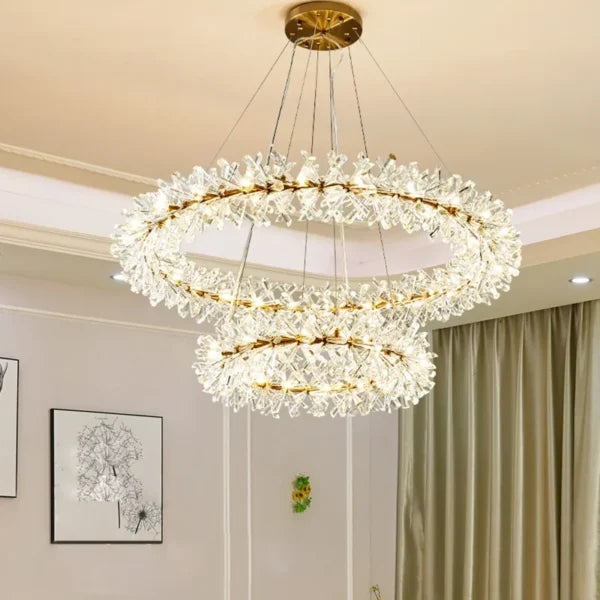 Kylia Ring Crystal Chandelier