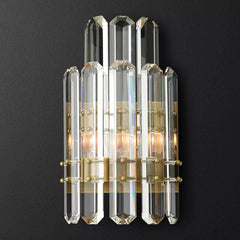 Bonnie Faceted Crystal Sconce