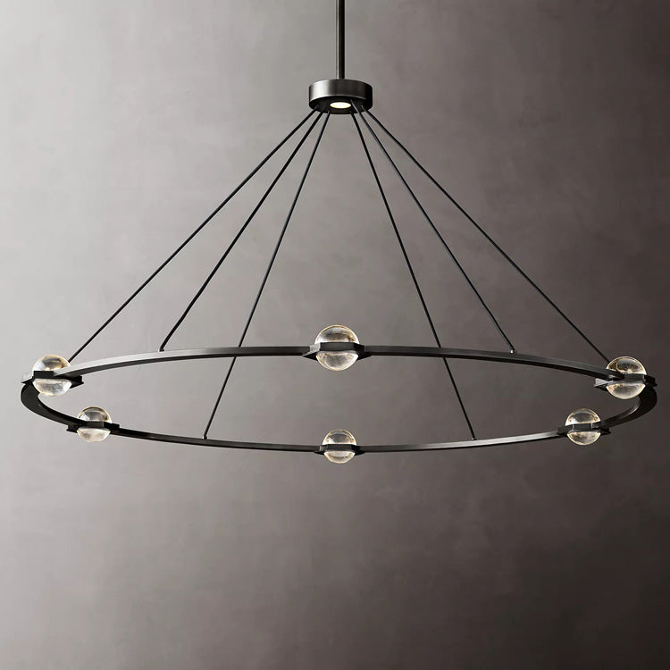Planet Round Chandelier