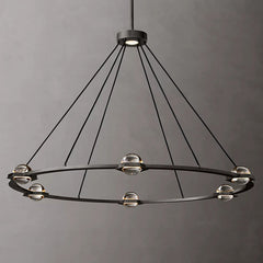 Planet Round Chandelier