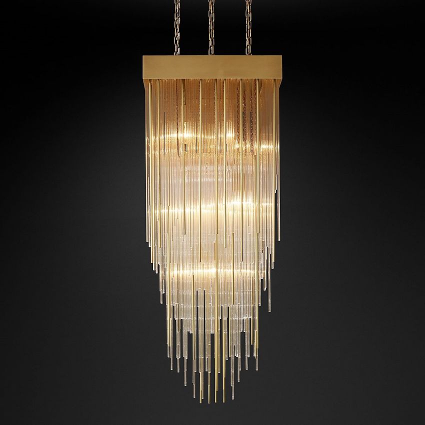 Cascade Square Chandelier 21