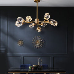 Aurelia Faceted Crystal Prisms Chandelier