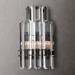 Bonnie Faceted Crystal Sconce