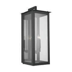 Black Box 36H 4-Light Lantern Wall Sconce Outdoor