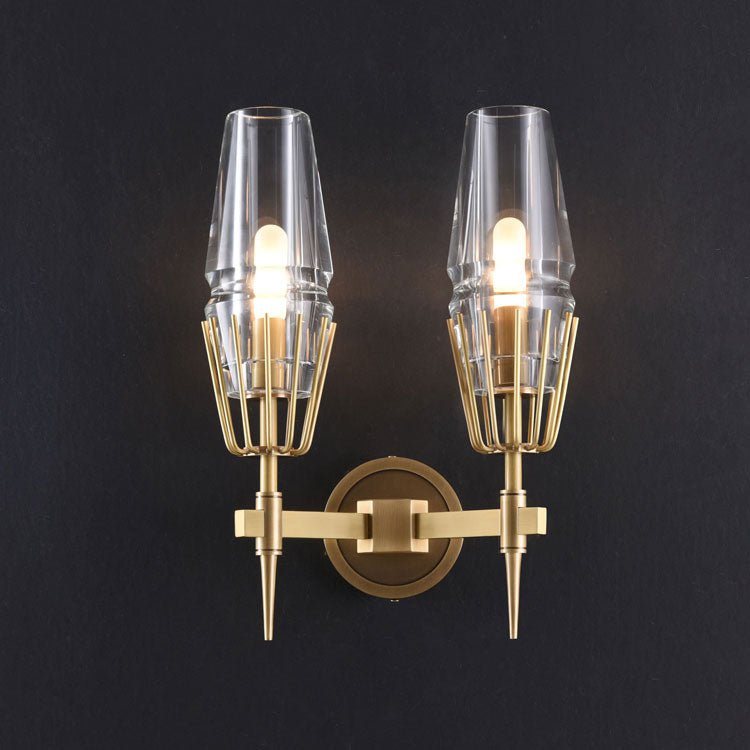 Delia Crystal Double Sconce