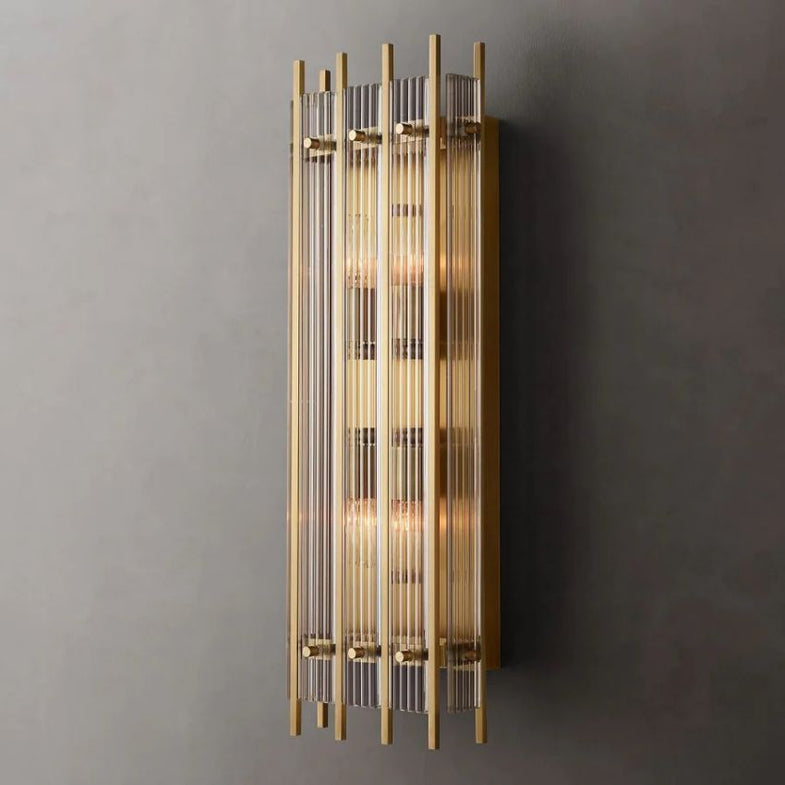 Sofile Glass Rectangle Sconce 17 26
