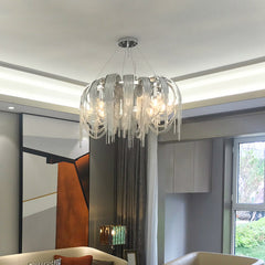Alisa Modern Aluminum Chain Tassel