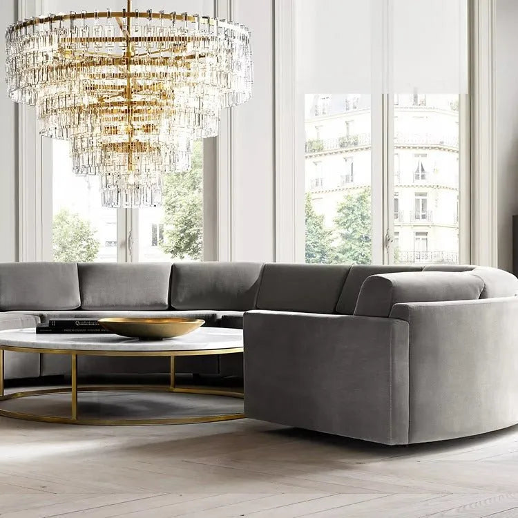 Marignan Four-Tier Round Chandelier 48