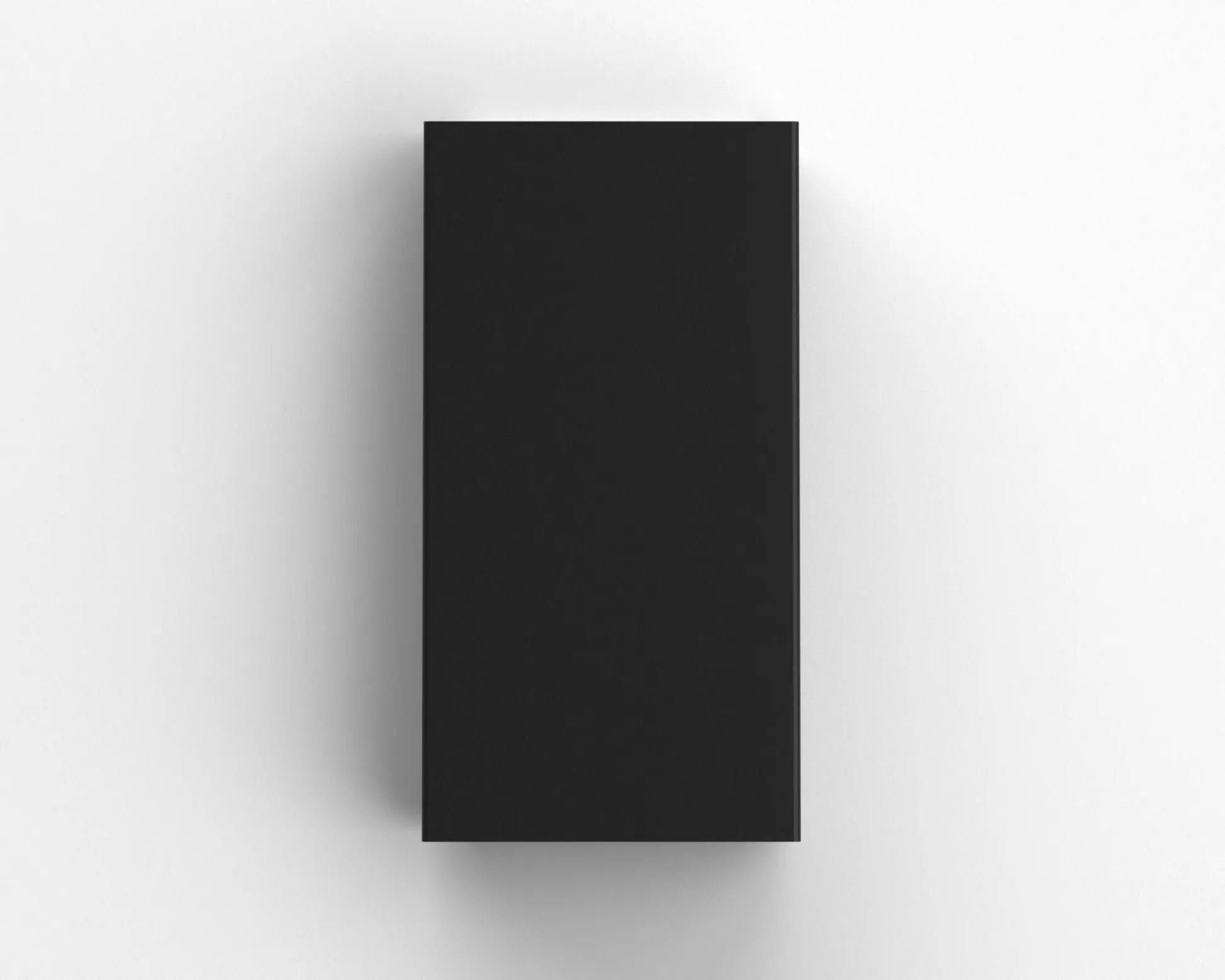 Squared Black Sconce for Outdoor