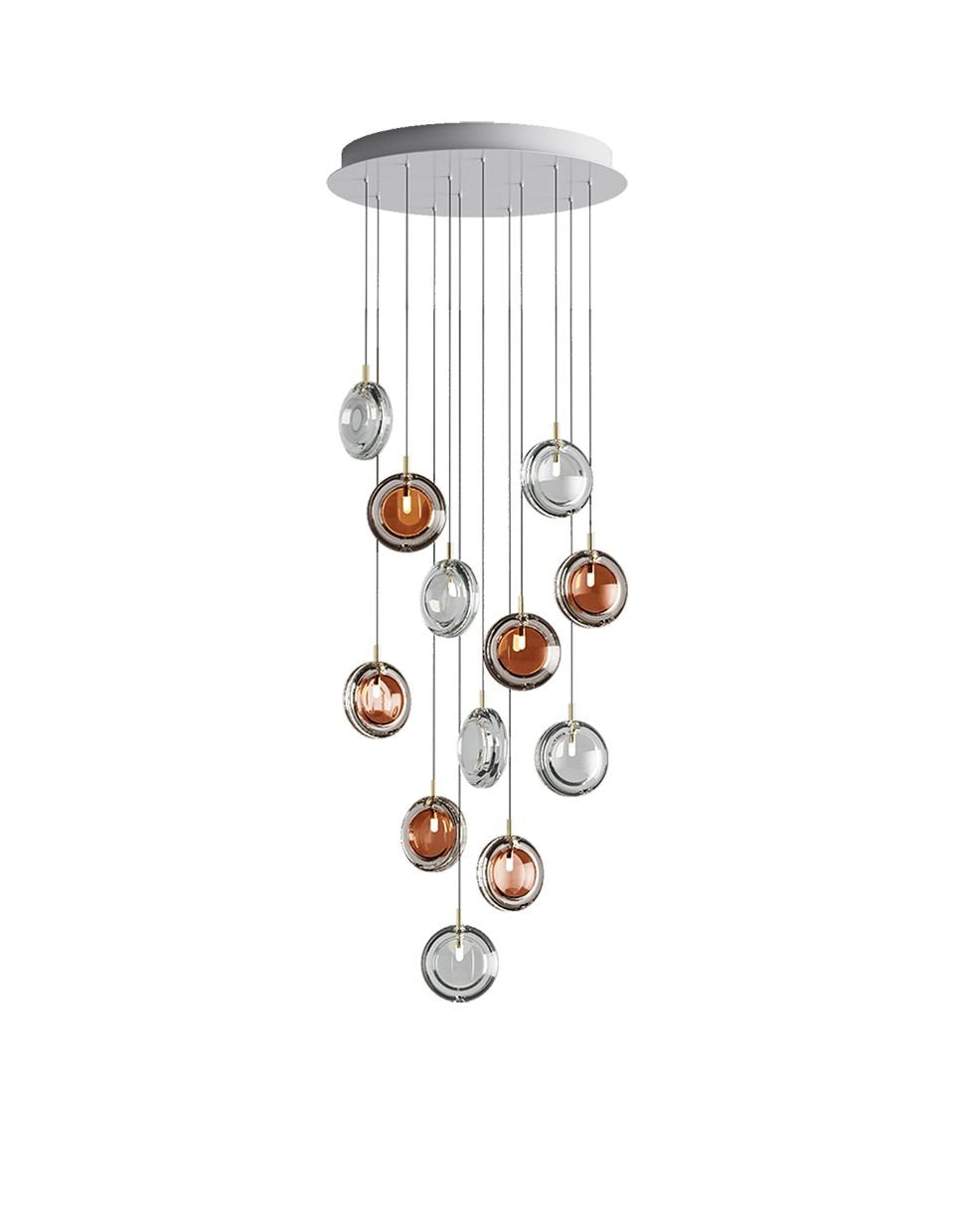 Lens Chandelier