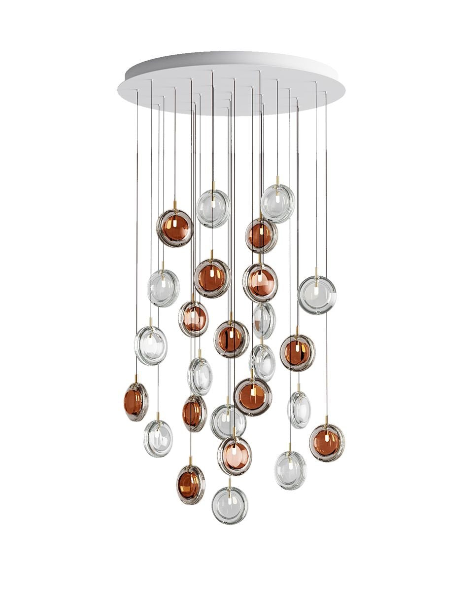 Lens Chandelier