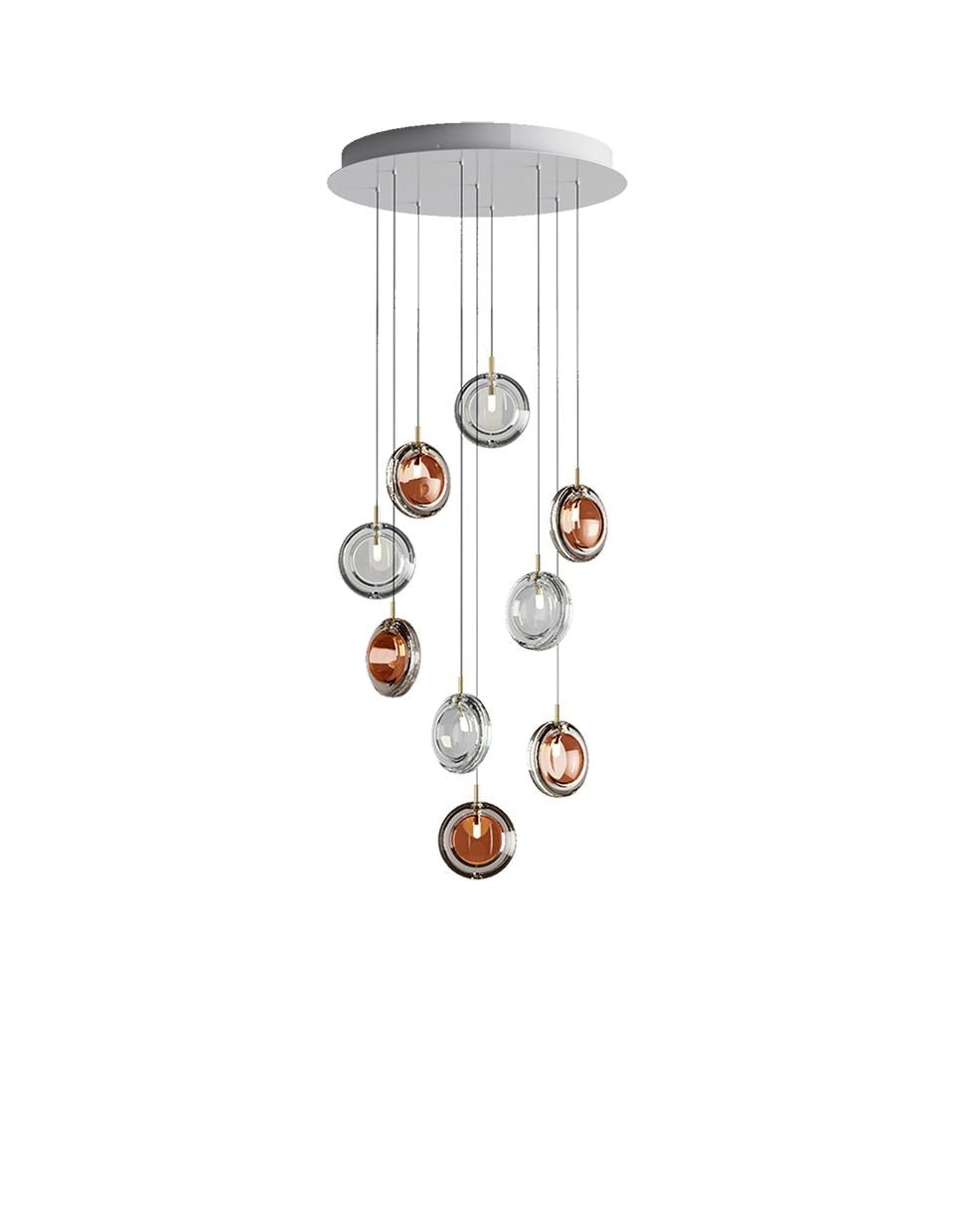 Lens Chandelier