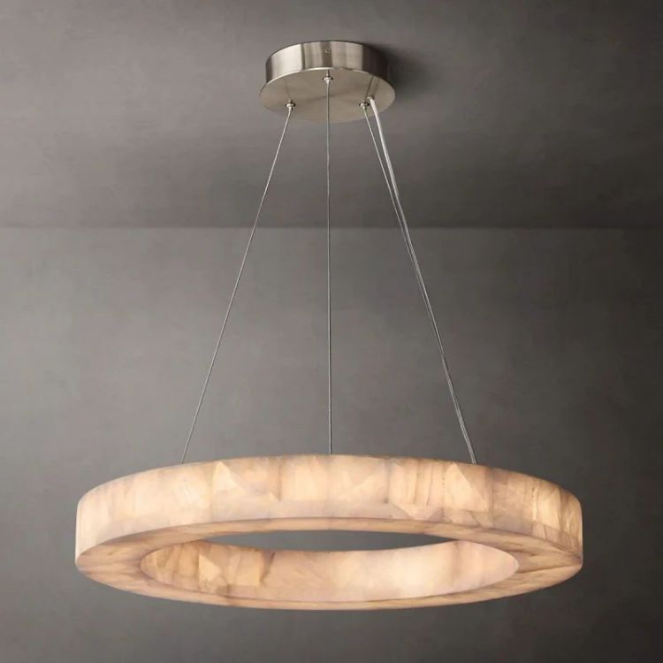 Riveage Calcite Round Chandelier