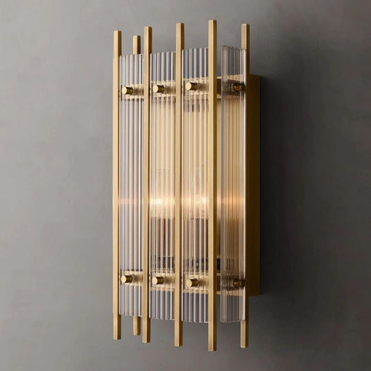 Sofile Glass Rectangle Sconce 17 26