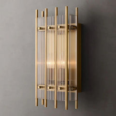Sofile Glass Rectangle Sconce 17 26