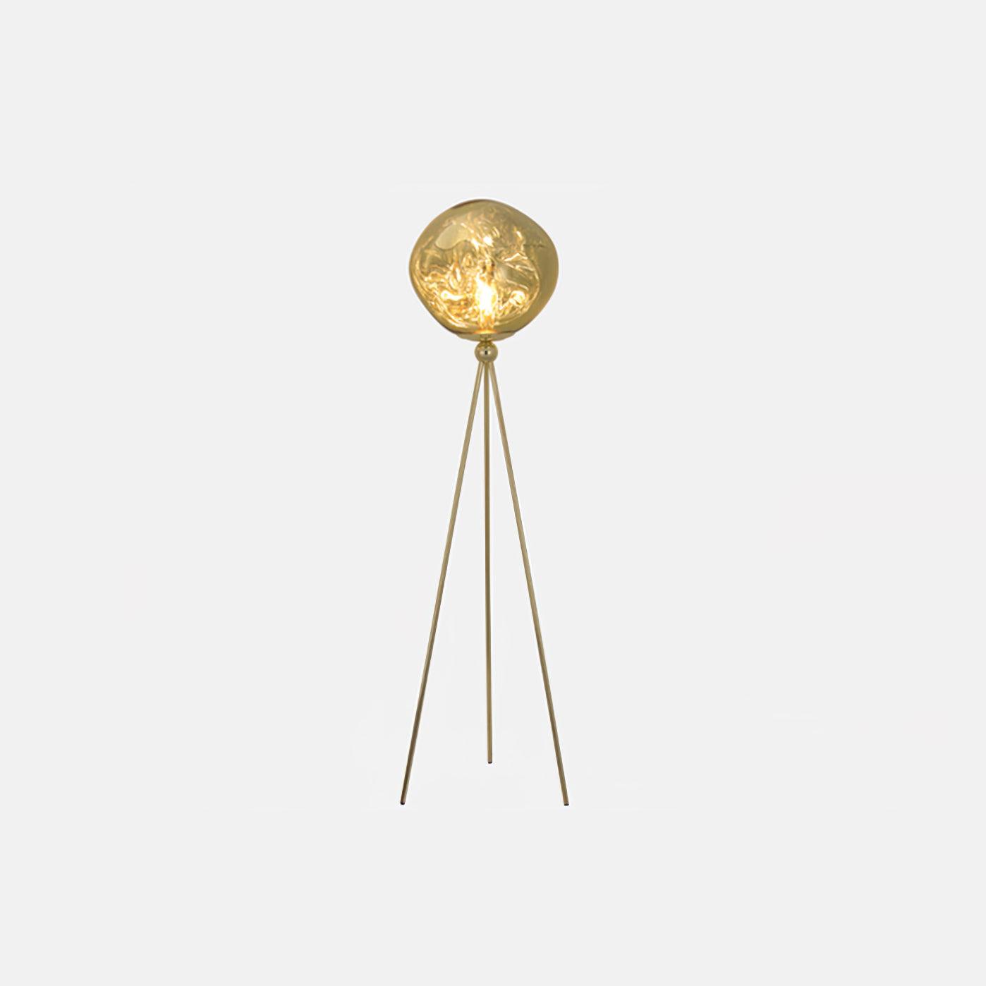 Lava Tripod Rock Floor Lamp