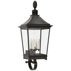Dailey Classic large Lantern Wall Sconce Outdoor