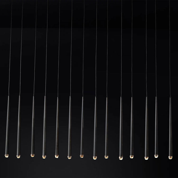Artemis Linear Tapered Tubular Chandelier