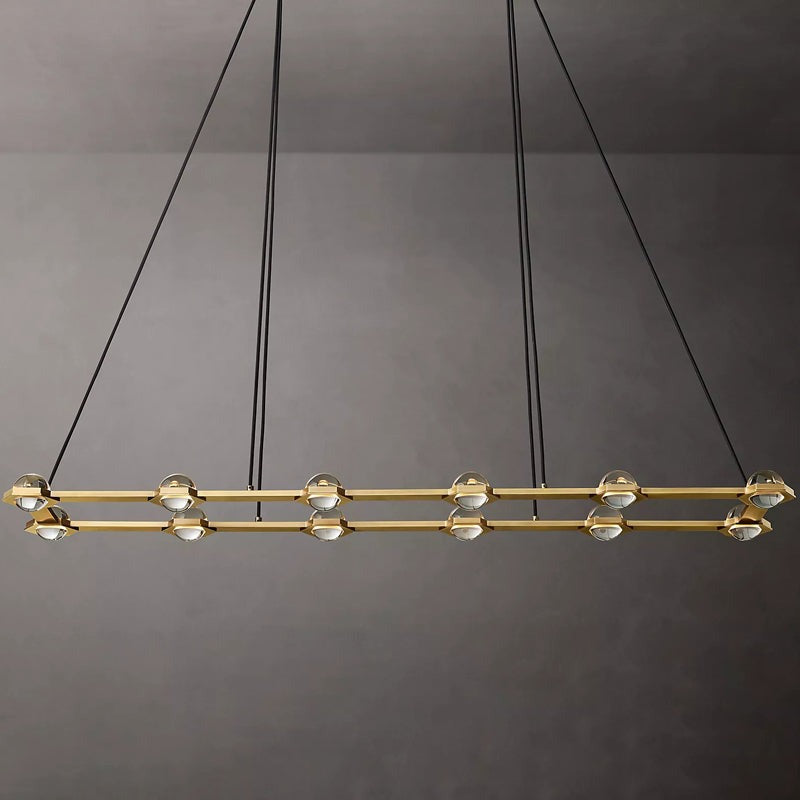 Planet Rectangular Chandelier
