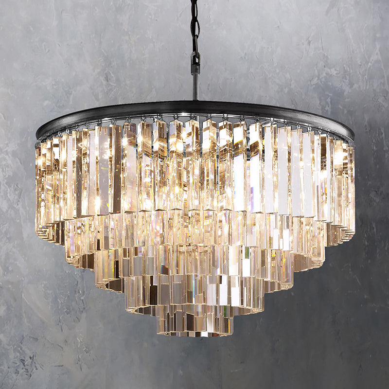Modern Round K9 Crystal Chandeliers