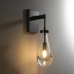 Raindrop Sconce MattBlack