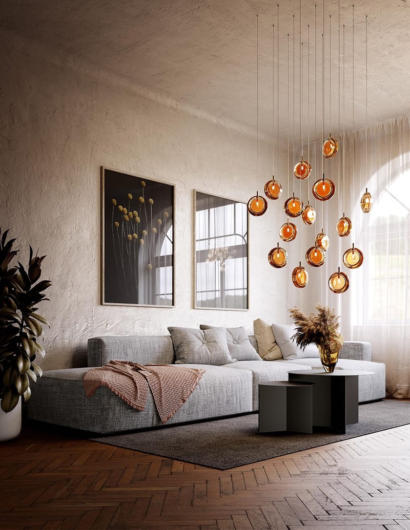 Lens Chandelier