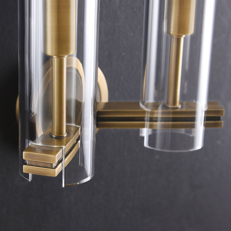 Cynthia Double Sconce Brass