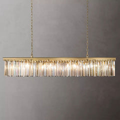 Eloise Modern Crystal Rectangular Chandelier