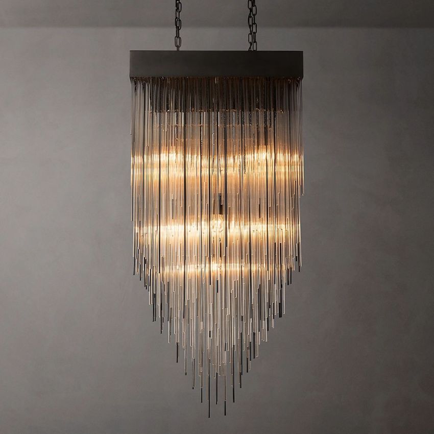 Cascade Square Chandelier 30