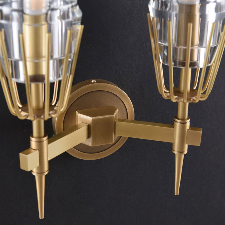Delia Crystal Double Sconce